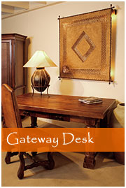 gateway Desk from Salsa Trading Company